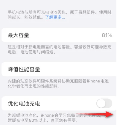 大名苹果15维修分享iPhone15充电到80%就充不进电了怎么办 