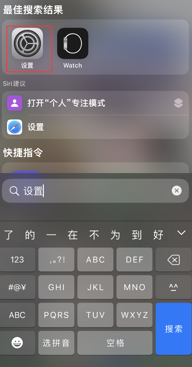 大名苹果手机维修分享：iPhone 找不到“设置”或“App Store”怎么办？ 